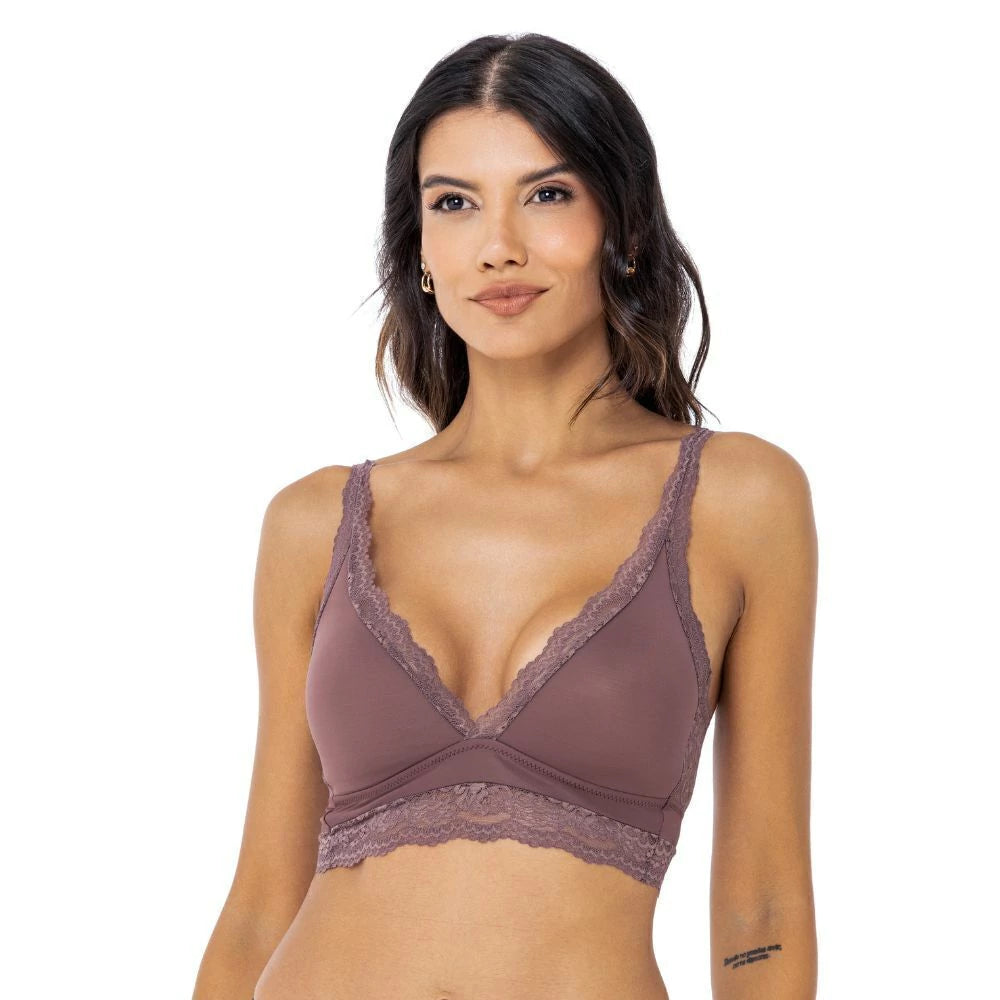 Conjunto Sutia Triangulo E Calcinha Fio Dental - Seduzi