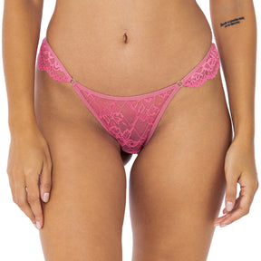 Conjunto Top em Renda e Calcinha Fio Dental - Seduzi