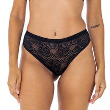 Calcinha Fio Dental em Renda e Tule - Seduzi