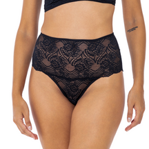 Calcinha Cintura Alta em Renda - Seduzi