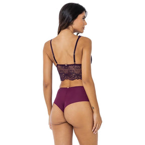 Conjunto Top e Calcinha Cintura Alta - Seduzi