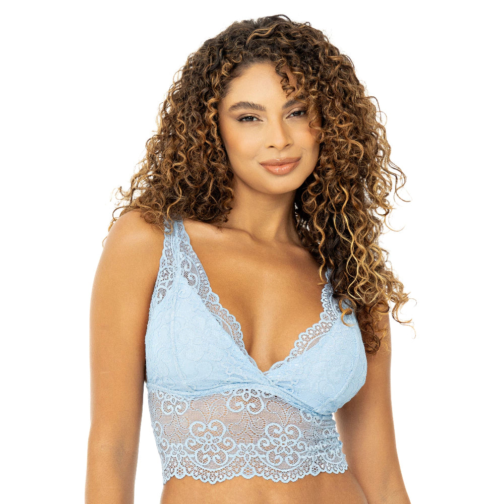 Sutiã Top em Renda com Bojo Removível - Seduzi