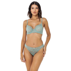 Conjunto Sutia Sem Boja e Calcinha Fio Dental - Seduzi