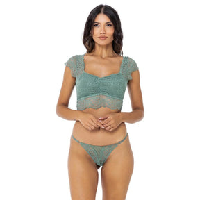 Calcinha String Fio Dental em Renda - Seduzi