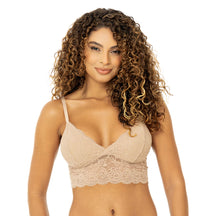 Sutiã Top em Renda Com Bojo Removível - Seduzi