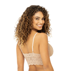 Sutiã Top em Renda Com Bojo Removível - Seduzi