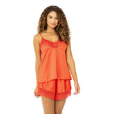 Shortdoll Básico em Cetim - Seduzi