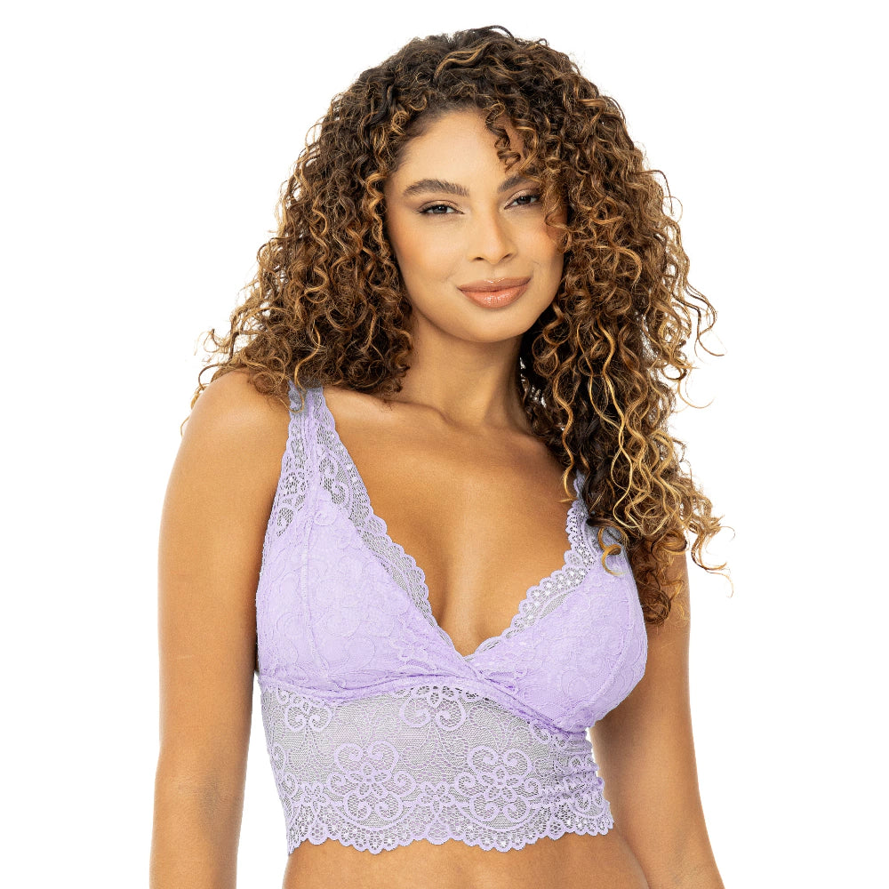 Sutiã Top em Renda com Bojo Removível - Seduzi