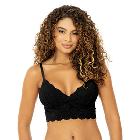 Sutiã Top em Renda Com Bojo Removível - Seduzi